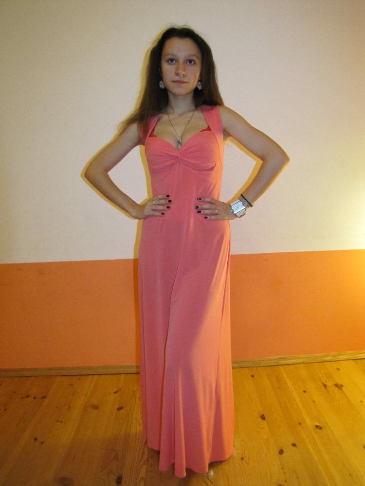 Костюмы для взрослых - Вечернее платье розовое