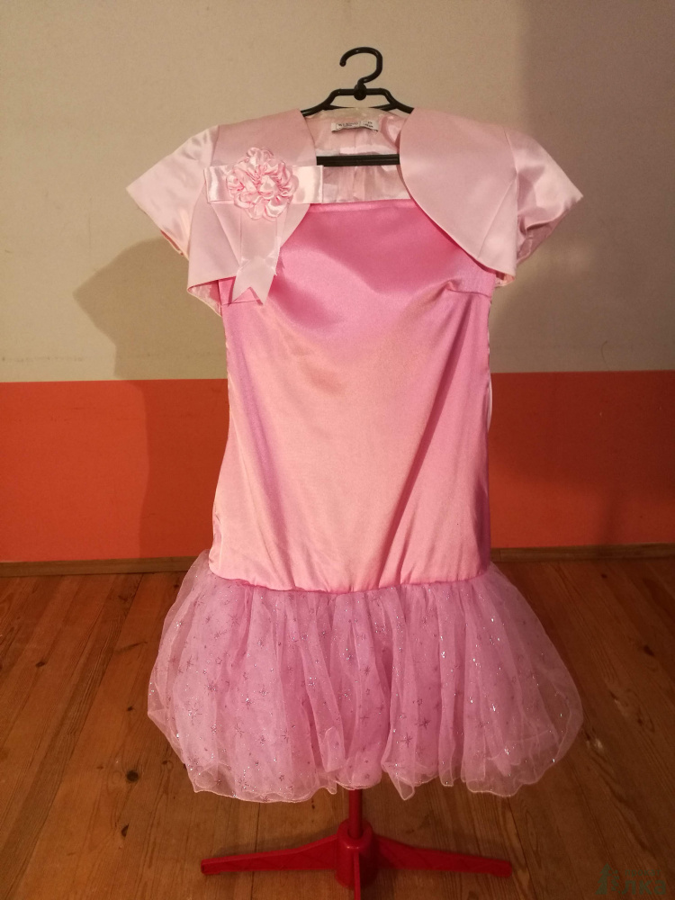 Костюмы для девочек - Платье розовое