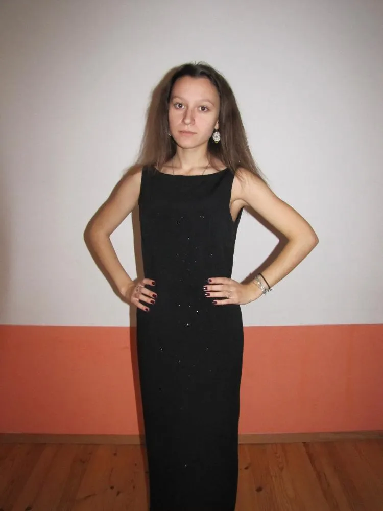Костюмы для взрослых - Вечернее платье чёрное